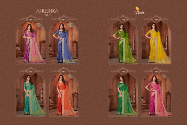 Pankh Anushka Vol 1 Linen Khadi Silk Saree Collection